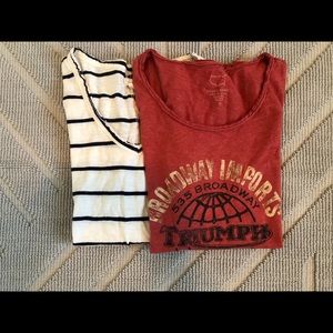 LUCKY BRAND & MASON JULES T-SHIRT BUNDLE 🍄